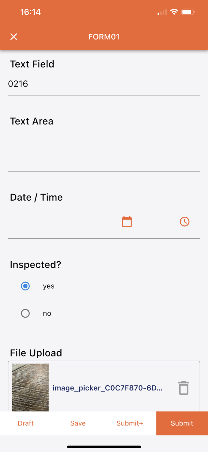 Nexplore Inspection App