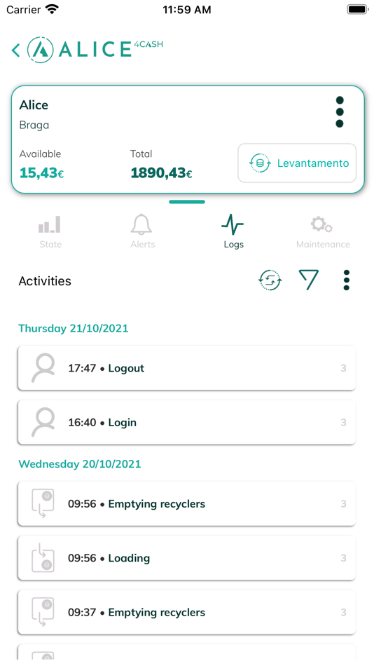 #7. ALICE 4Cash (iOS) 由: 4Cash - Cash Management Systems