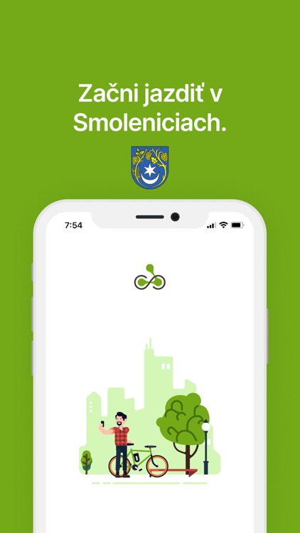 Zelený bicykel Smolenice