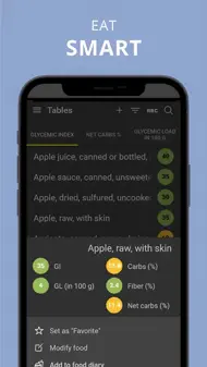 Glycemic Index Load Net Carbs iphone bilder 3
