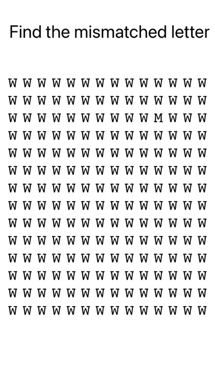 The Hidden Letter Games－Words