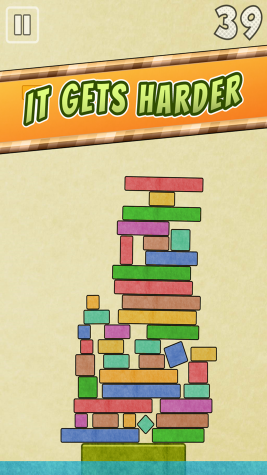 #5. Drop Stack Block Stacking Game (iOS) 来自: App Family AB