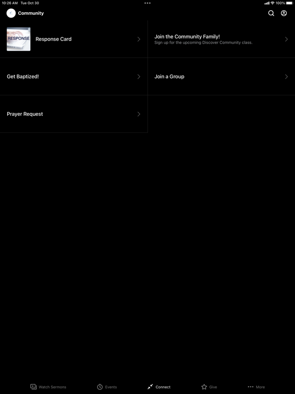 Screenshot #6 pour Community Bible Church app