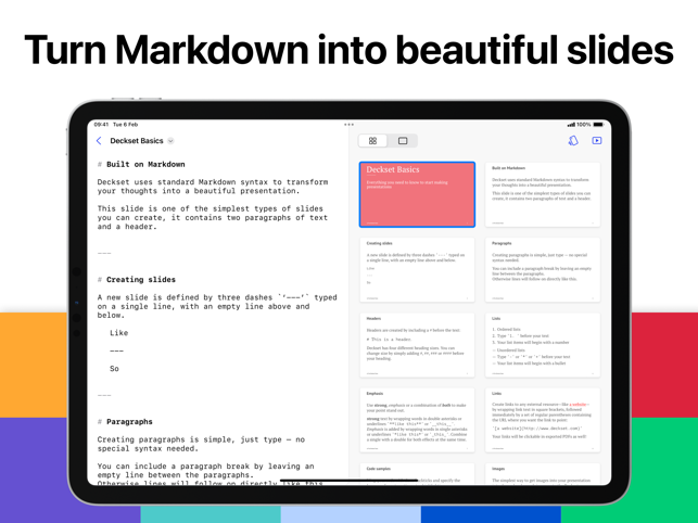 Deckset: Your Notes to Slides Screenshot