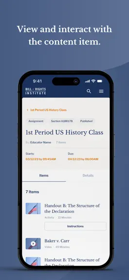 Game screenshot Bill of Rights Institute hack
