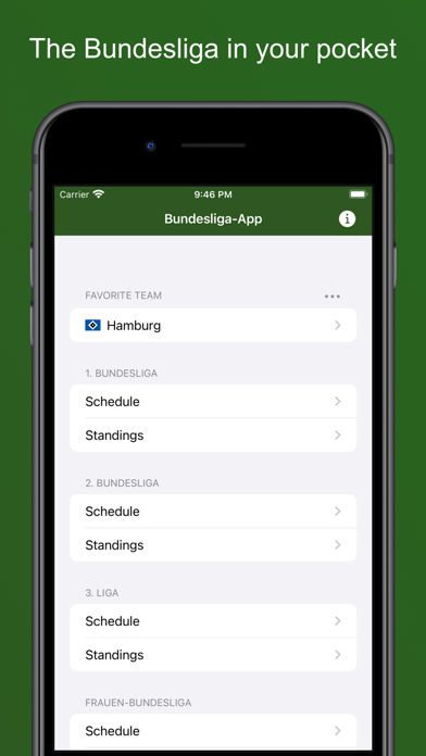 Bundesliga-App Screenshot