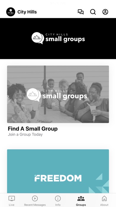 City Hills Church Screenshot