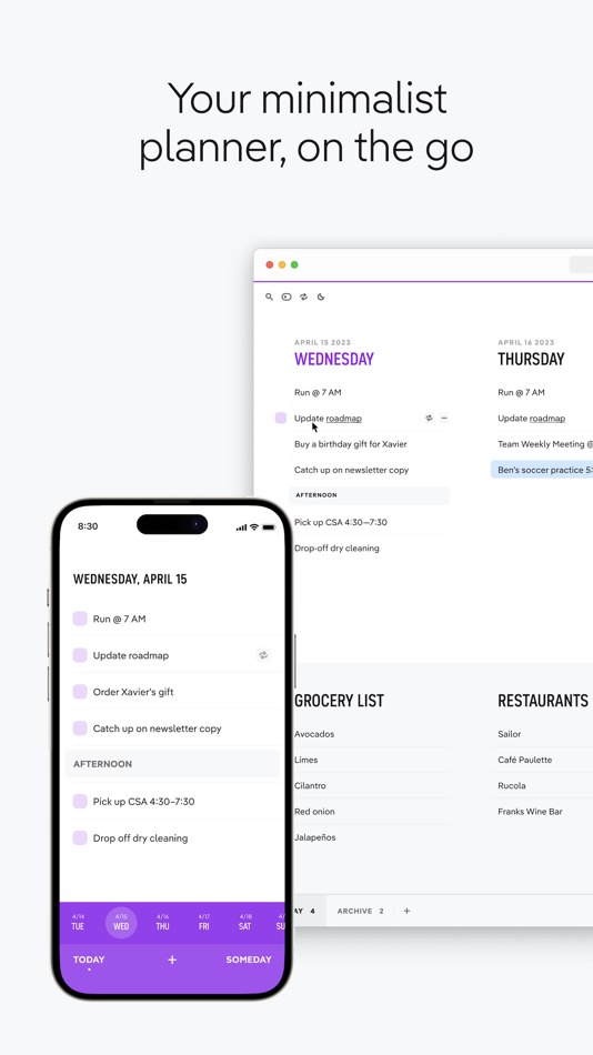#3. TeuxDeux Daily Checklist To Do (iOS) 게시자: TeuxDeux, LLC