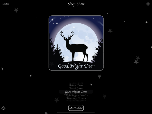 ‎Sleep Show Piano Lullabies Screenshot