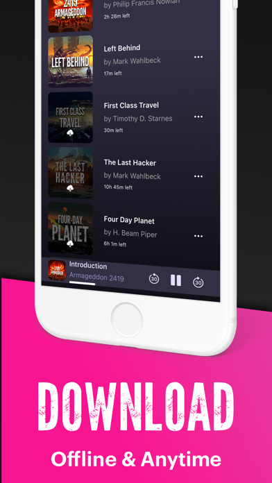 Wahlbeck: Sci-Fi Audiobooks Screenshot