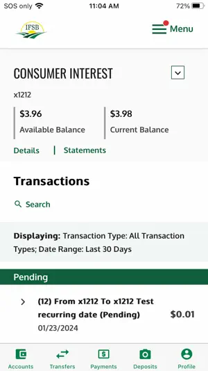 Iroquois Farmers State Bank screenshot 3