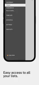 DailyList: Daily ToDo List screenshot #9 for iPhone
