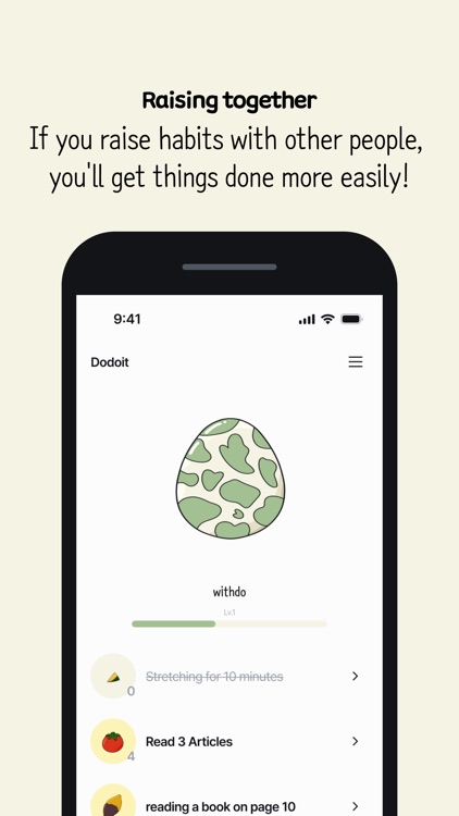 Dodoit - grow with habit