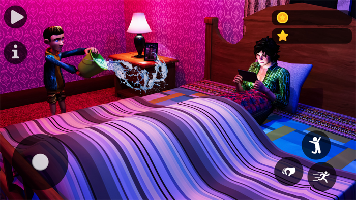 Spooky Granny Baby Prank Games