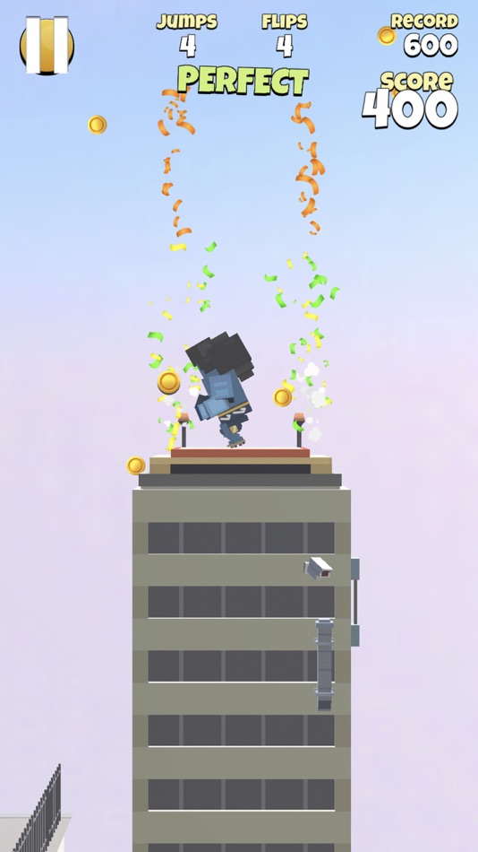 #5. Perfect Flip: Urban Acrobat (iOS) Av: Nguyen Khac Quy