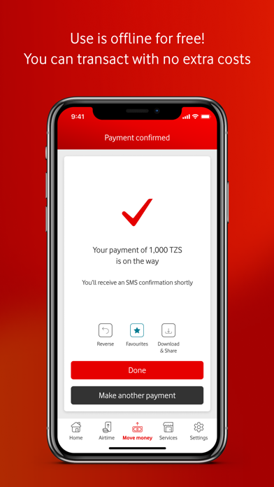 M-Pesa Tanzania Screenshot
