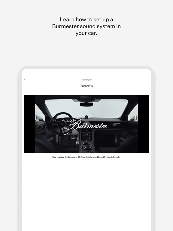 Screenshot #6 pour Burmester Soundcheck Porsche