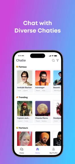 Game screenshot Chatie: AI Friend, Fun & Coach apk
