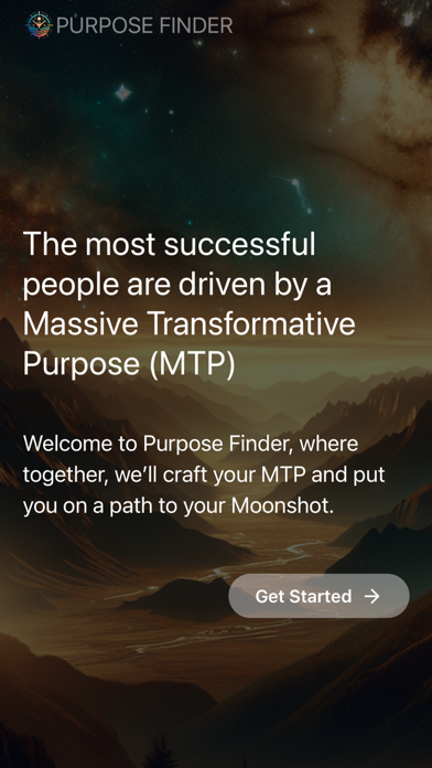 PurposeFinderAI Screenshot