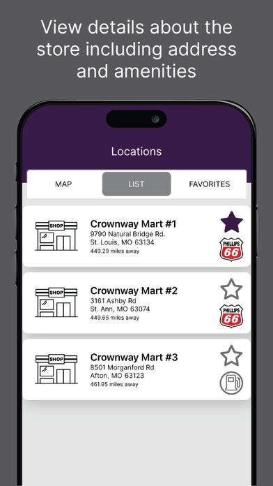 Crownway Mart Rewards Screenshot