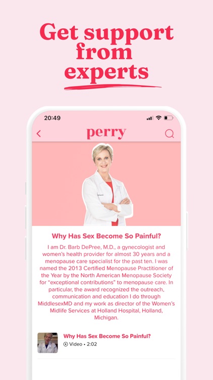 perry: Perimenopause Community screenshot-6