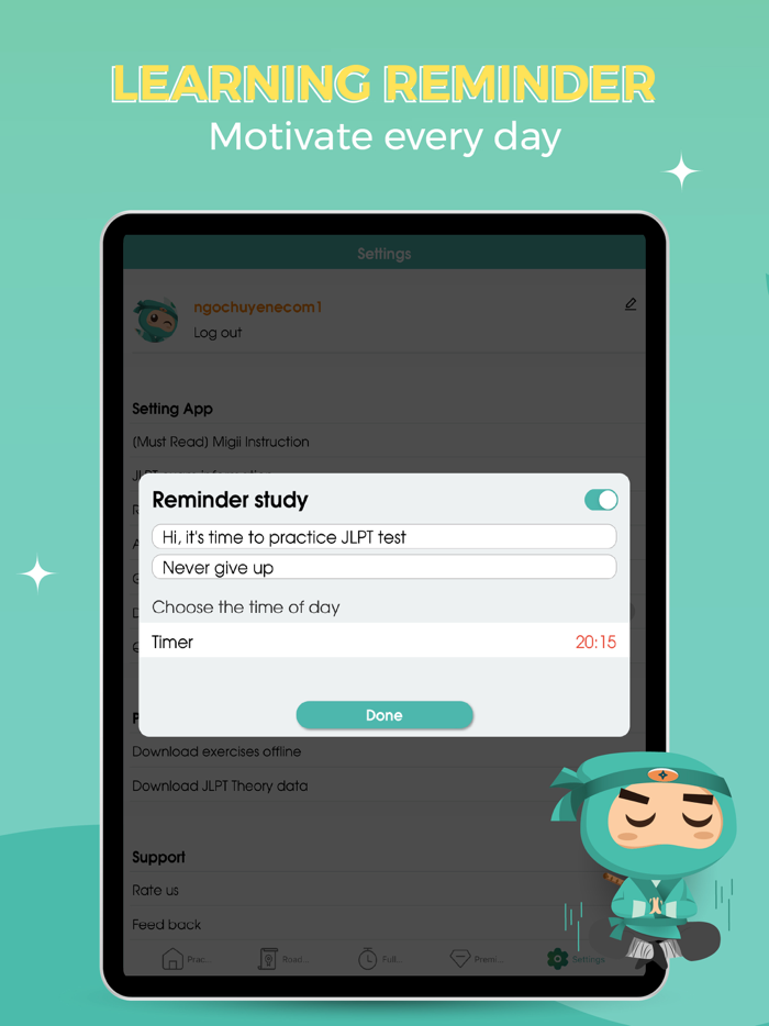 JLPT test N1-N5 - Migii