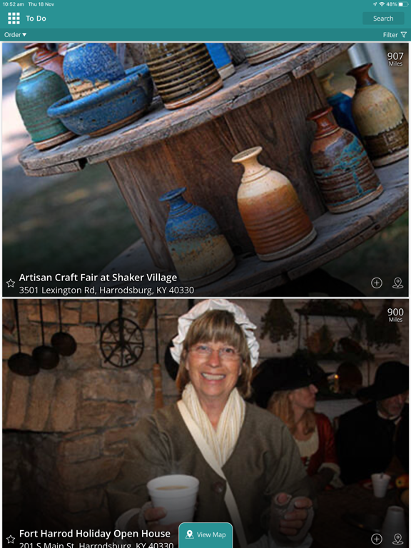 Visit Mercer County KY iPad screenshot 2 - Travel app