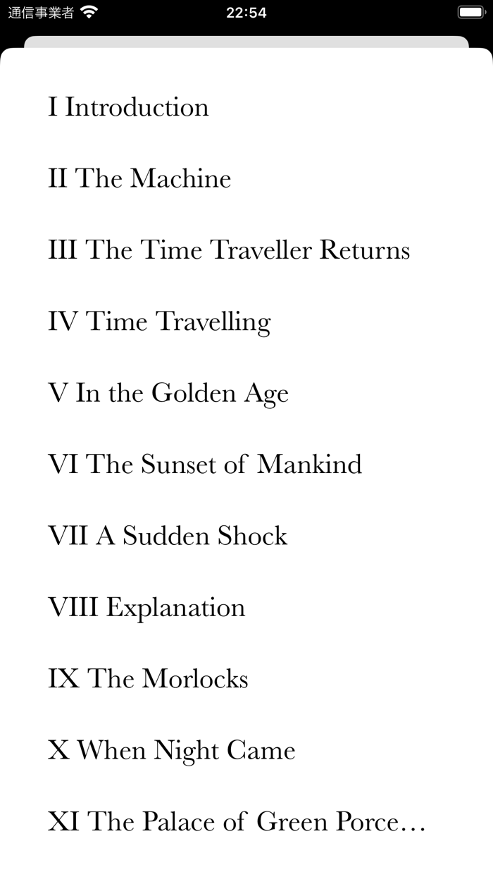 The Time Machine of H.G. Wells