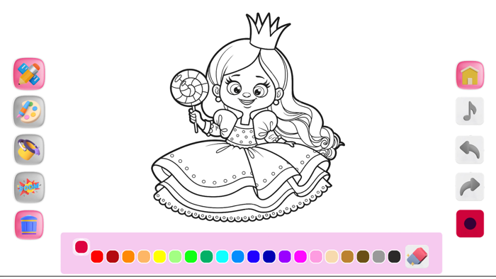 Coloring Princess for Kids