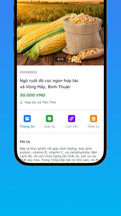 Truy xuất nguồn gốc Long An