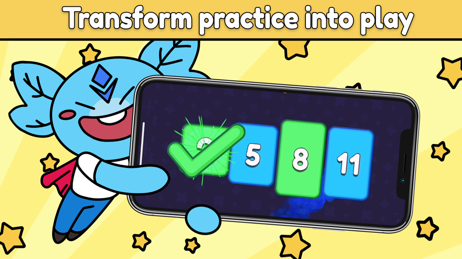 #2. MintyBrain: Math Arcade (iOS) 由: MintyBrain, Inc.
