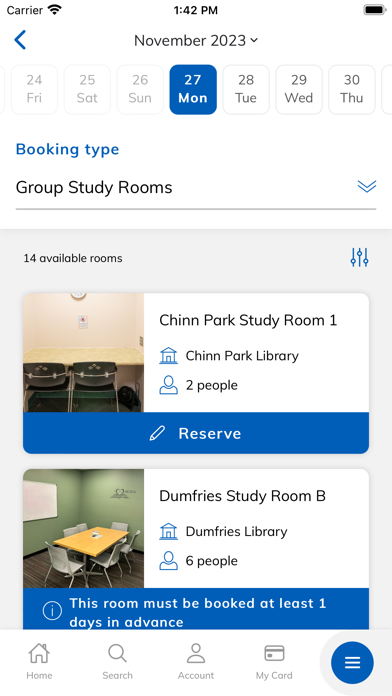 Prince William Public Library Screenshot