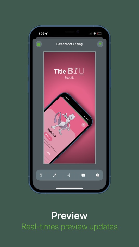 #2. Screenly - Mockup Screenshots (iOS) 由: Jem Alvarez