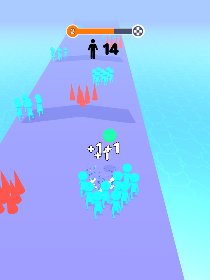 Crowd Rush Bounce and Smash