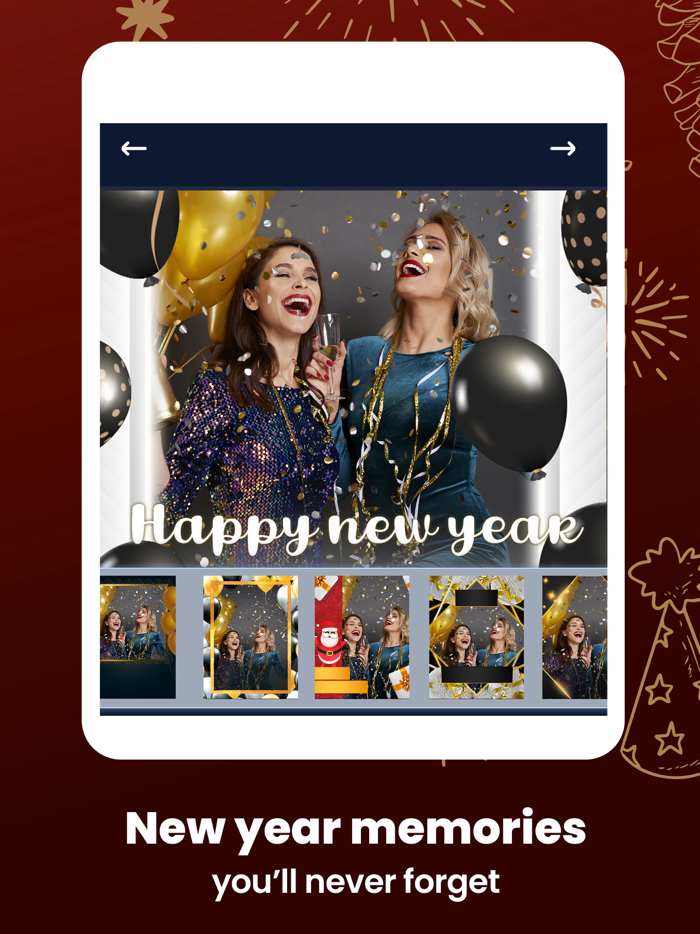 Happy New Year - Photo Frames