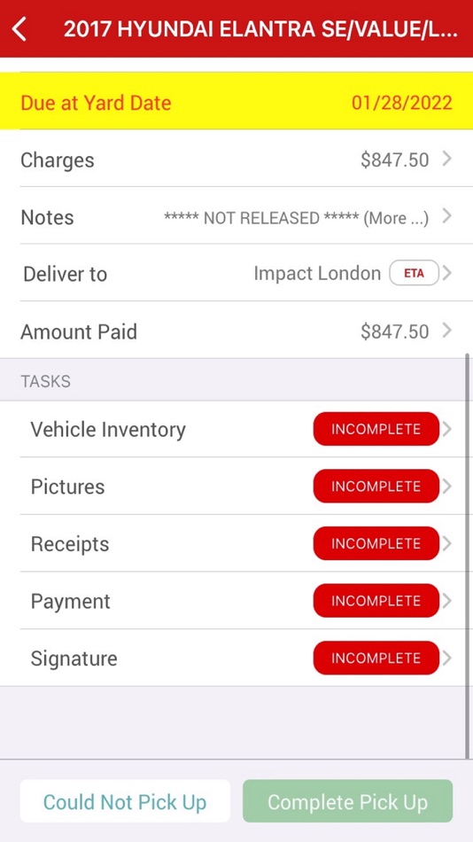 #5. IAA Tow – Canada (iOS) 由: Impact Auto Auctions - Canada