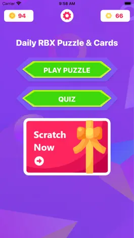 Game screenshot ROBUX Codes Quiz and Scratch mod apk