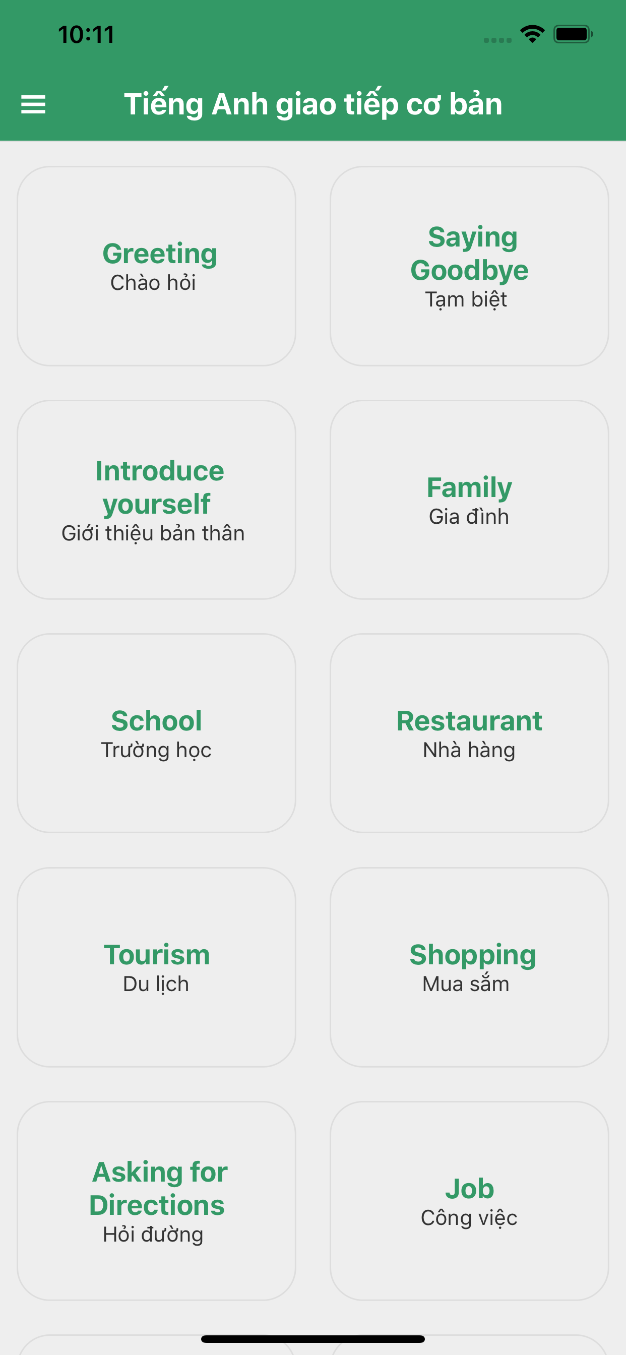 Tiếng Anh Giao Tiếp Thông Dụng