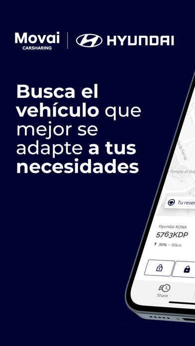 Movai Carsharing by Hyundai Screenshot