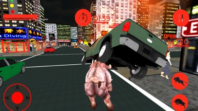Monster Angry Bull City Attack Screenshot