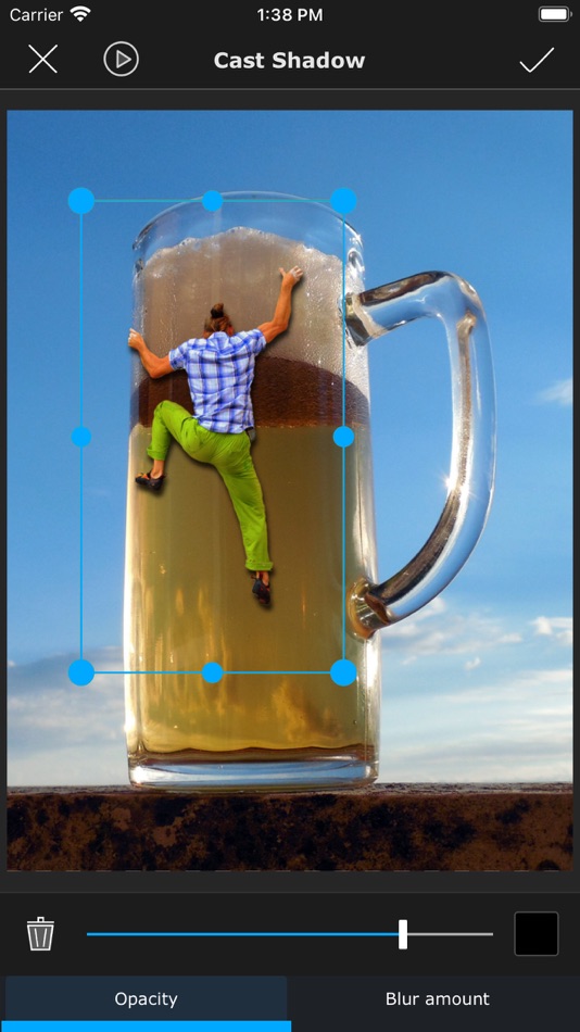 #9. Superimpose (iOS) Podle: Pankaj Goswami