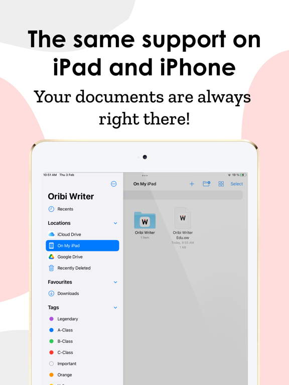 Screenshot #6 pour Oribi Writer