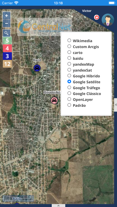 CN GPS Rastreamento Veicular Screenshot