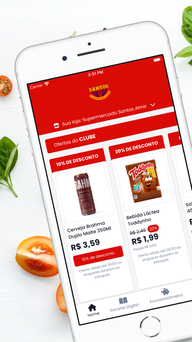 Clube Supermercado Santos Screenshot