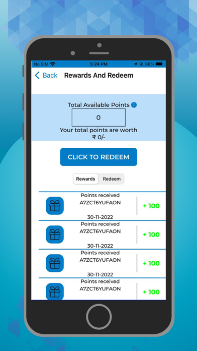 DOLO Rewards App Screenshot