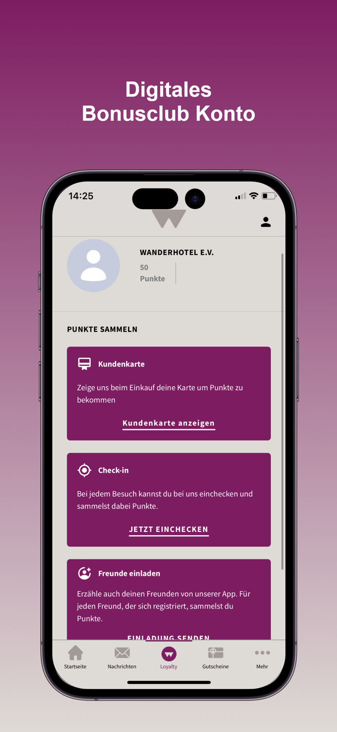 Wanderhotels App