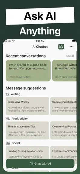 Game screenshot AI Chatbot: Paragraph Writer apk