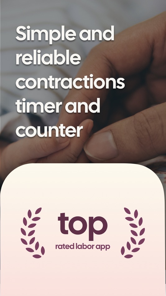 #1. Contraction Timer Counter (iOS) 由: BORNLY ApS