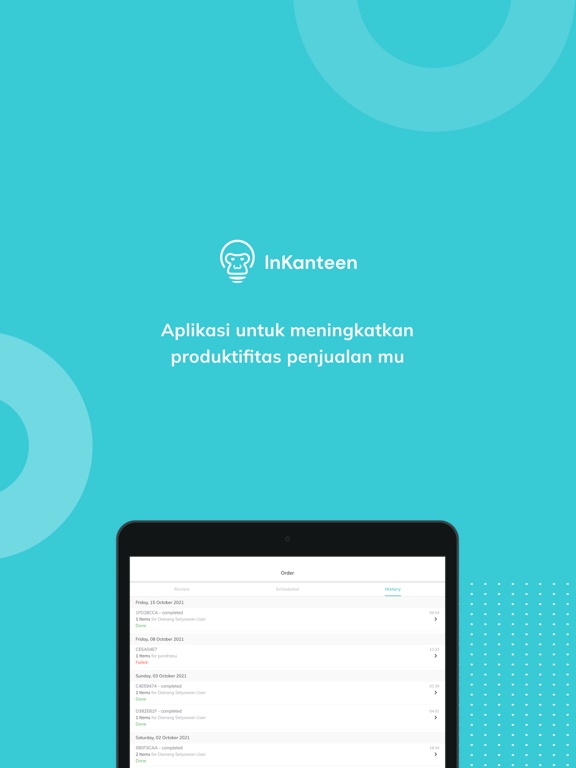 Screenshot #4 pour InKanteen Merchant