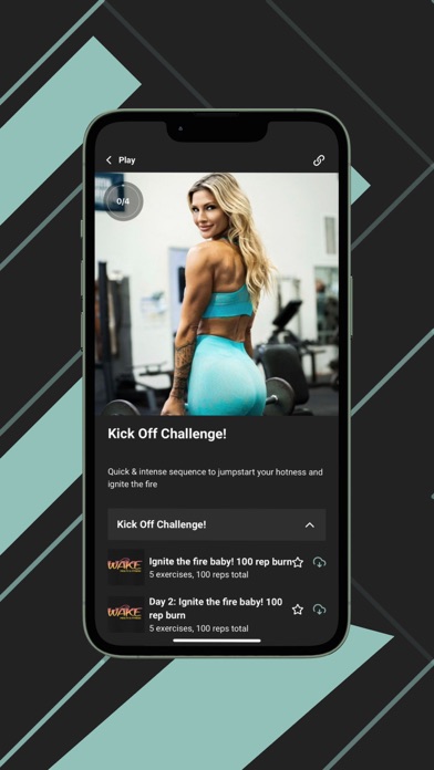 Wake Health & Fitness Screenshot